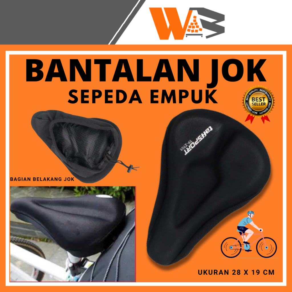 COD TEMPAT DUDUK SEPEDA BANTALAN COVER SARUNG PELINDUNG SADEL JOK ASESORIS SEPEDA GEL EMPUK LIPAT GU