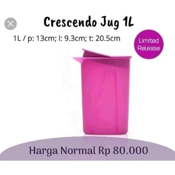 Jug 1L teko tupperware