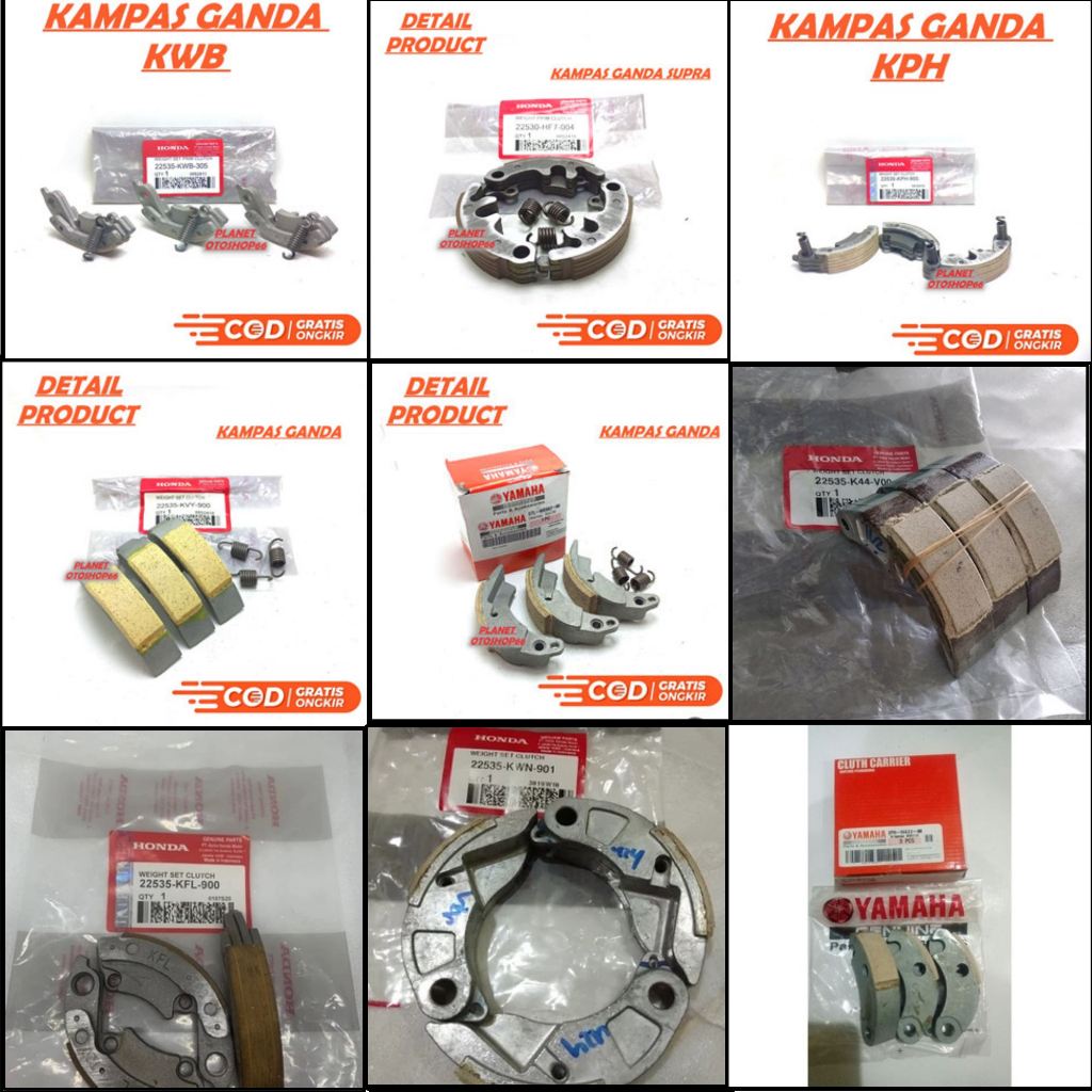 KAMPAS GANDA ONLY / MATIC HONDA / MATIC YAMAHA / MOTOR BEBEK