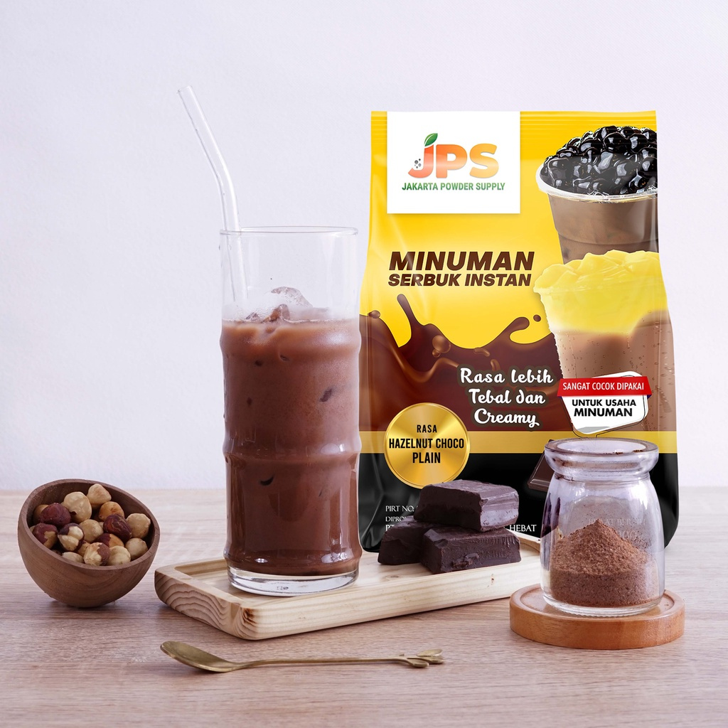 

POWDER DRINK JPS BUBUK MINUMAN RASA CHOCO HAZELNUT 1 KG MURAH MERIAH