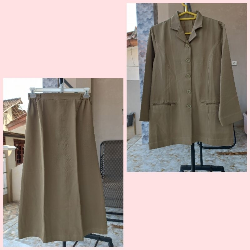 Preloved seragam dinas pemda / seragam mengajar guru