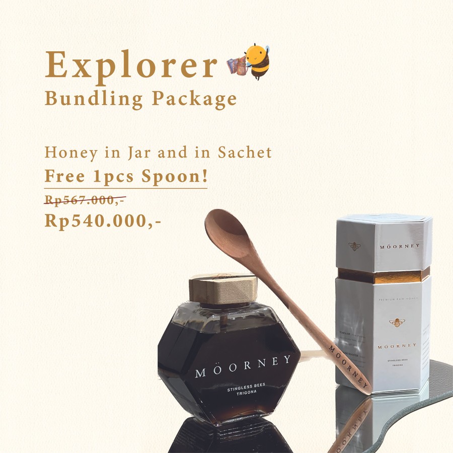 

Moorney - Explore Bundle Package | Paket Madu Trigona