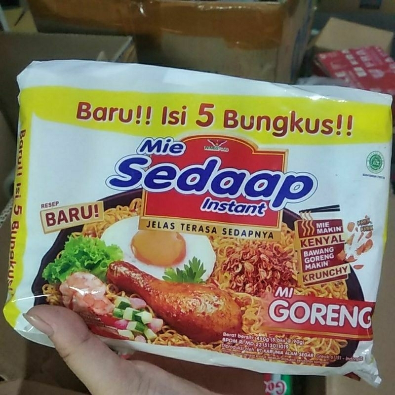 

mie sedap Isi 5 bungkus