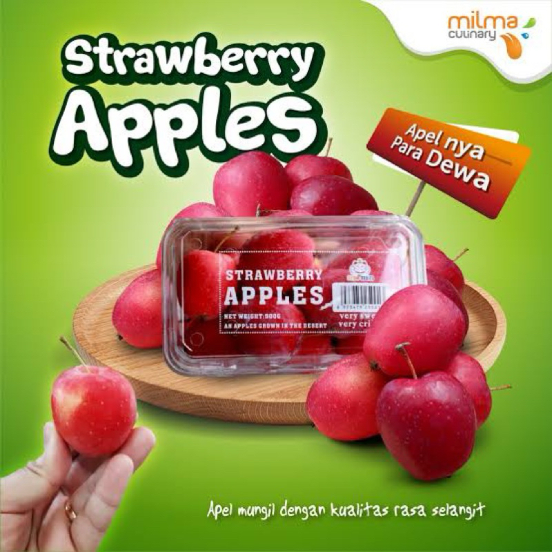 

Strawberry Apples (Applenya Para Dewa) -+ 500 Gram