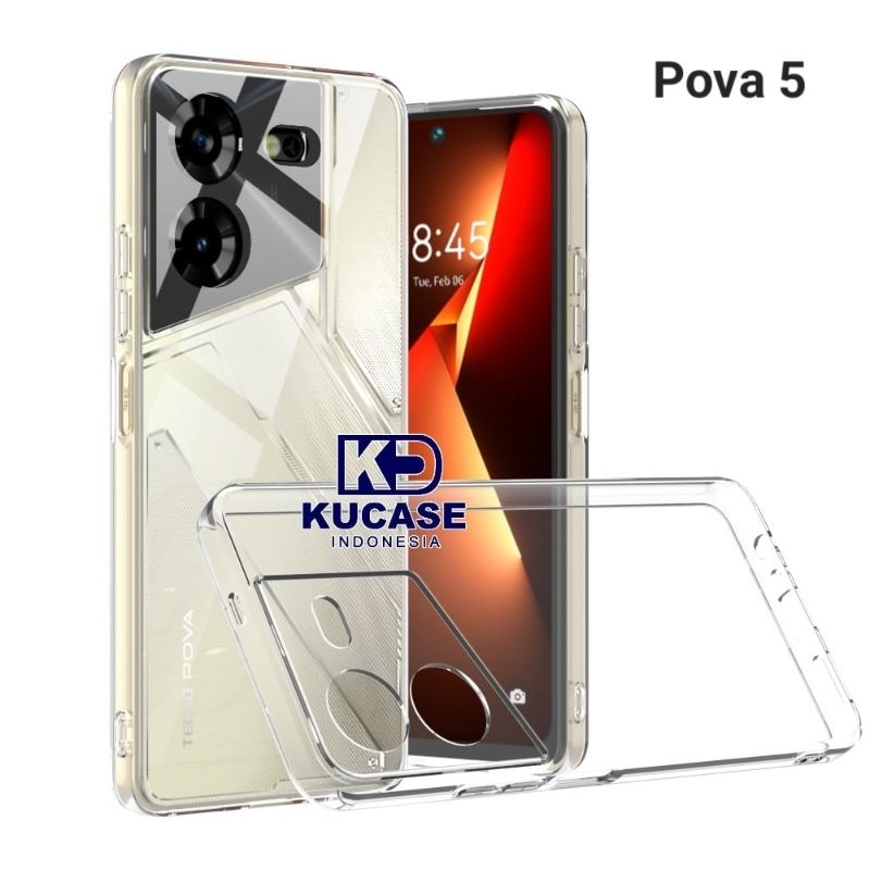 Tecno Pova 5 Tecno Pova 5 Pro Tecno Pova Neo 2 Tecno Pova Neo 3 Clear Case 2.0mm Softcase Bening Tra