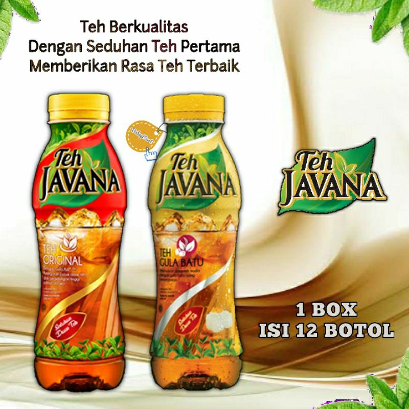 

TEH JAVANA KEMASAN BOTOL 350ML