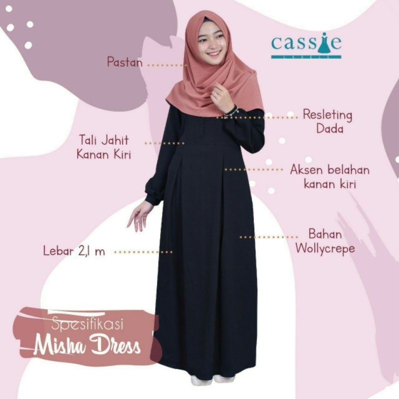 Gamis Misha by Cassie Labels