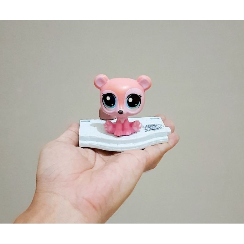 Figure Littlets Pet Shop Polar Pink Minka Original Size 8 cm/ Figure