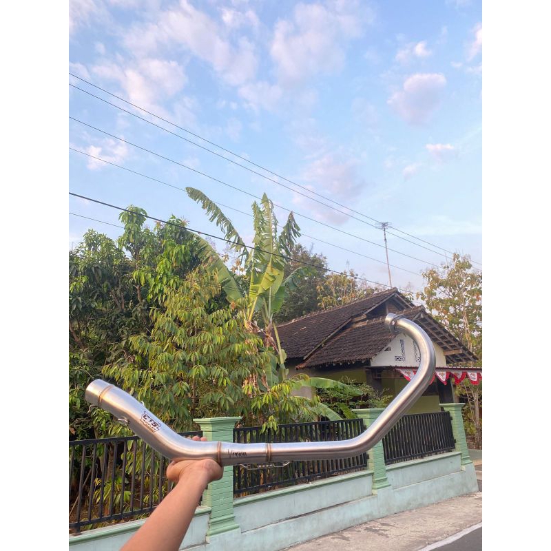 PIPA LEHER VIXION ROL BENDING ORIGINAL CTS MUFFLER