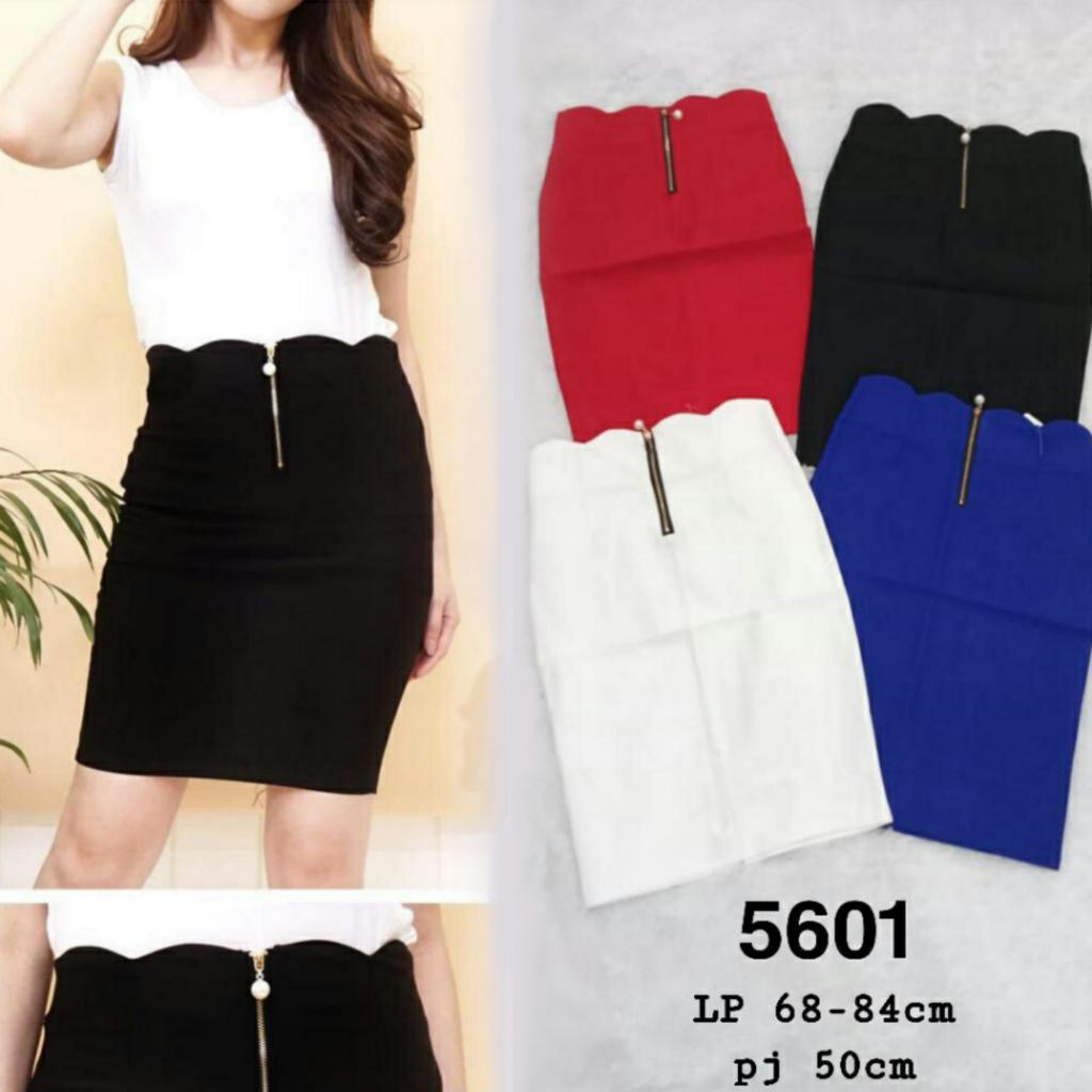 { THABI } MS 5601 ROKK SEPAN / ROK SPAN WANITA KEKINIAN / ROK SPAN KATUN / ROK IMPORT WANITA / ROK K