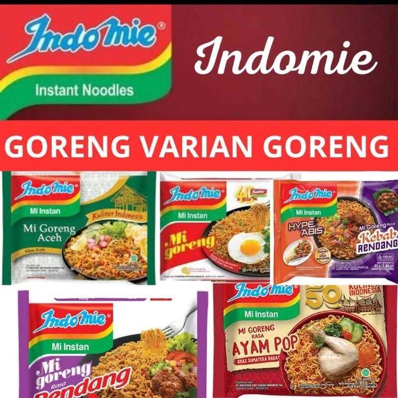 

Indomie Goreng mix indomie varian rasa pedas