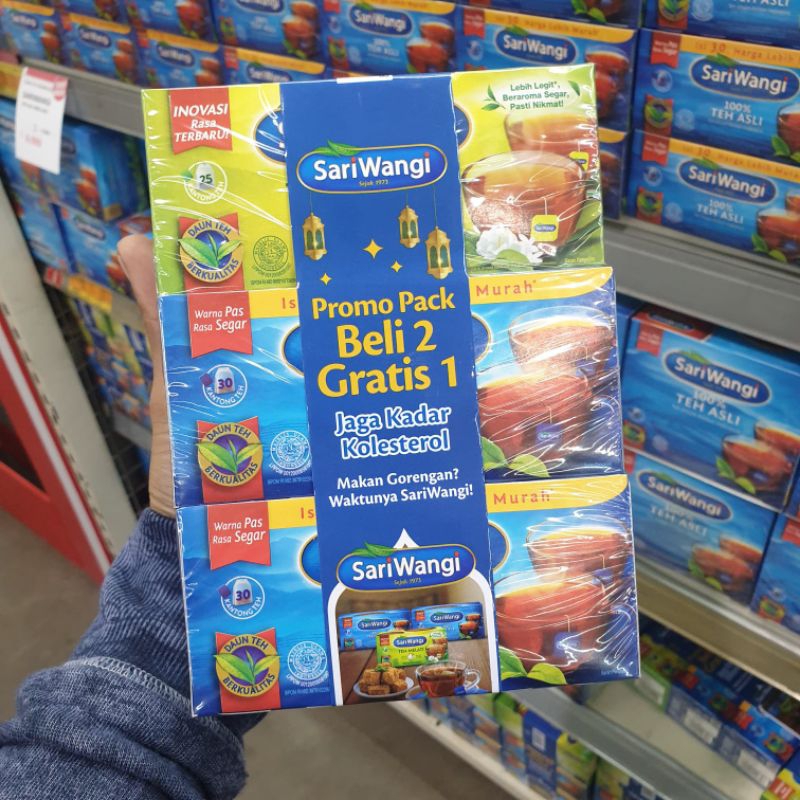 

Paket Teh Sariwangi Isi 3