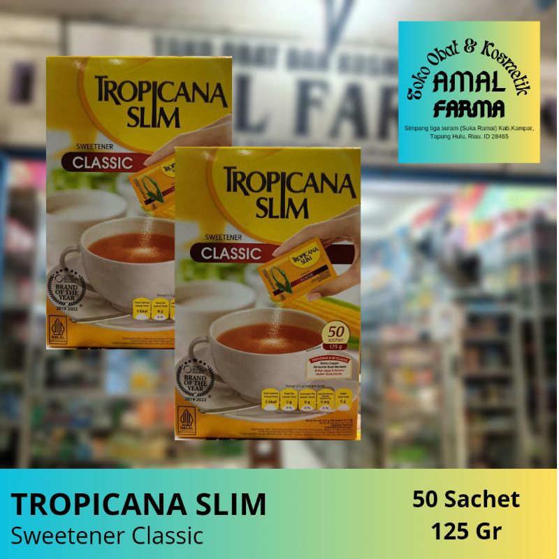 

Tropicana Slim Sweetener Classic All Varian