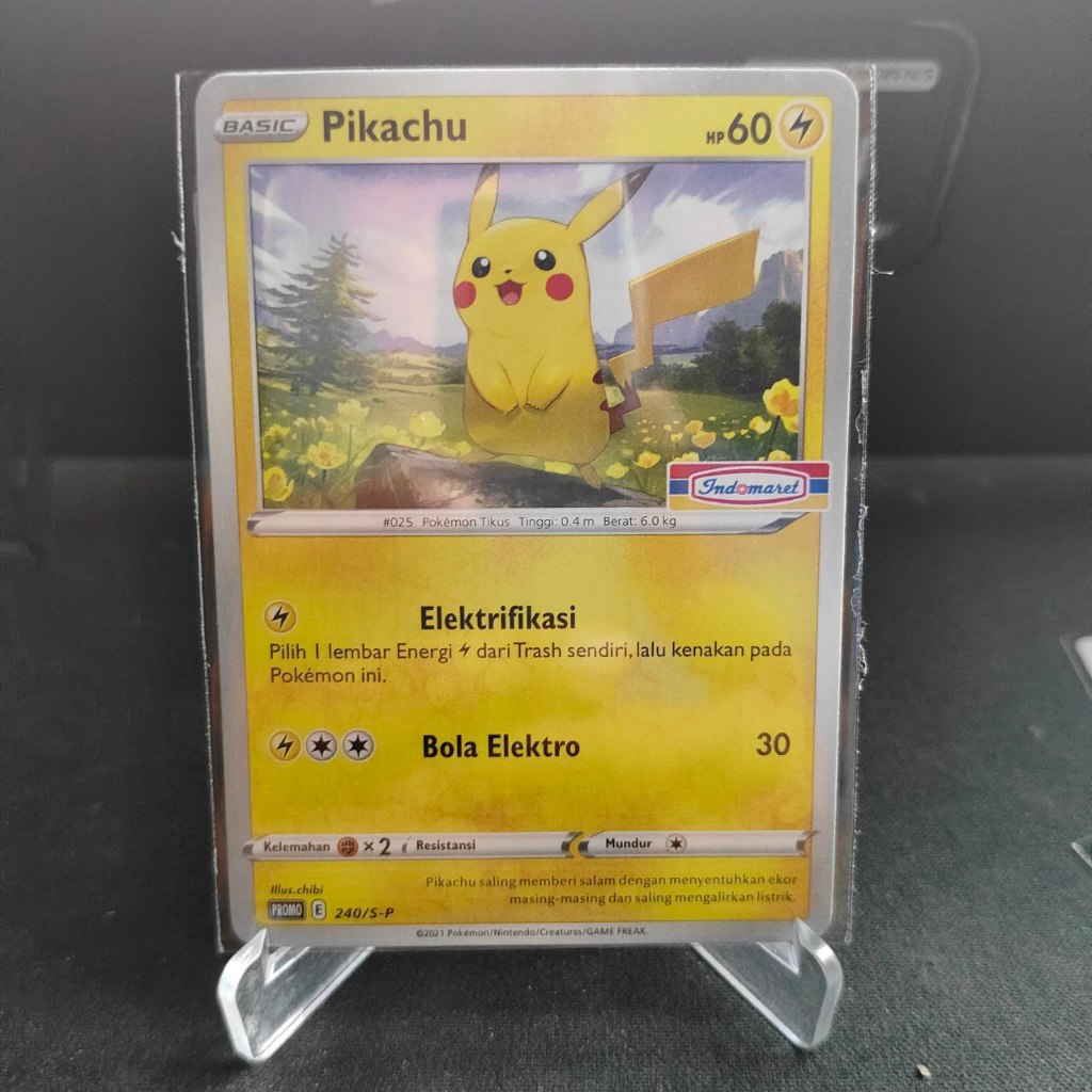 Pikachu Lugia Latias Promo Indomaret Kartu Pokemon