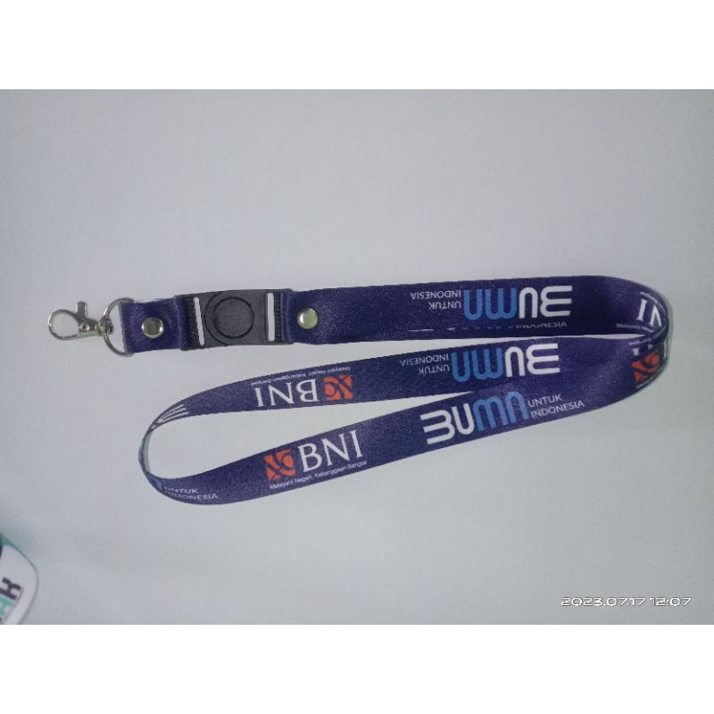 

tali BNI BUMN warna biru