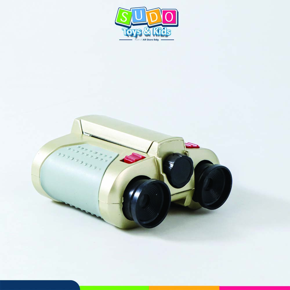 Teropong Binocular 4 x 30mm Dengan Senter Pop-Up Untuk Malam Hari