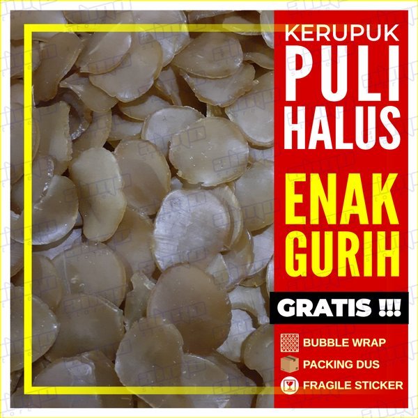 mentah krupuk khas madura/ puli madura/ krupuk madura/ rambak madura