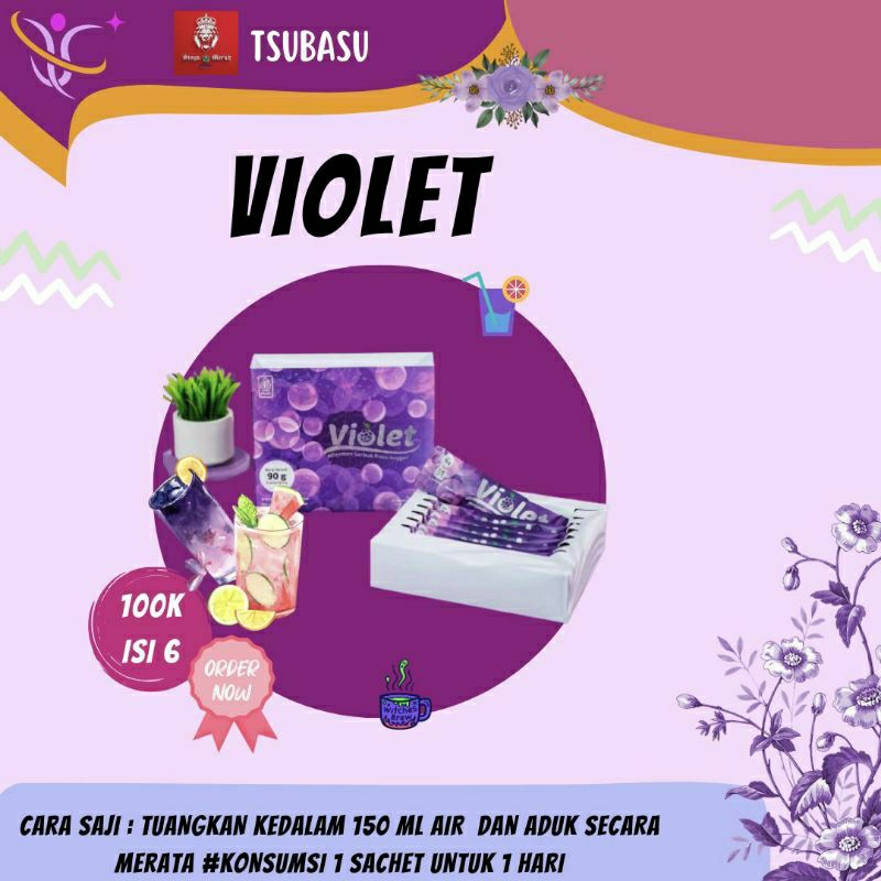 

VIOLET COLLAGEN || MINUMAN SERBUK RASA ANGGUR