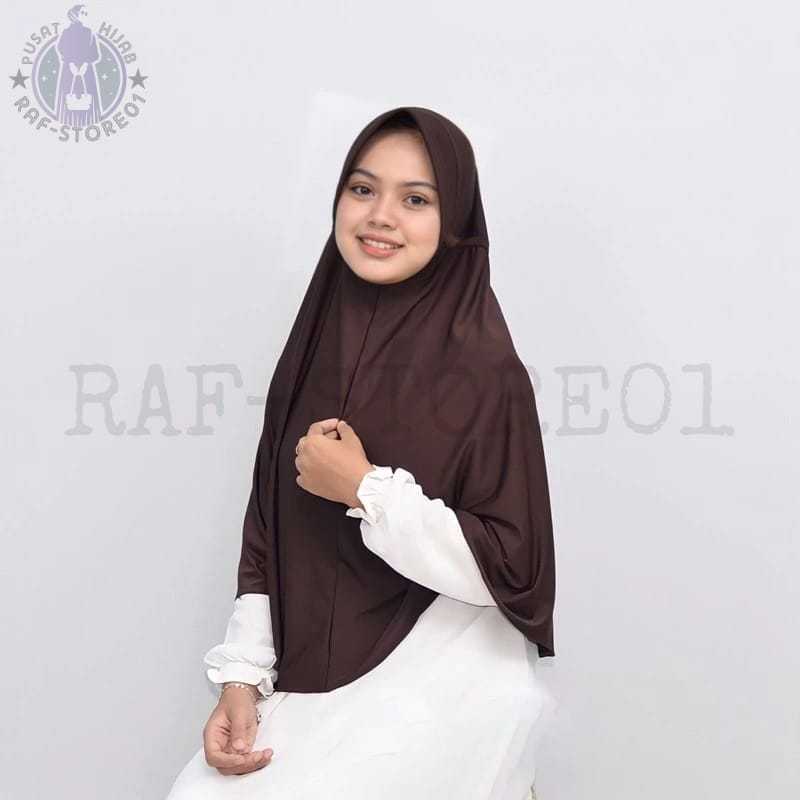 KERUDUNG SERUT JUMBO JILBAB serut polos Jokowi syari serut jokowi HIJAB JERSEY KHIMAR JERSEY SERUT J