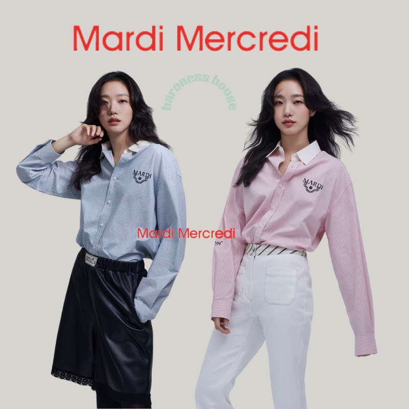 Mardi Mercredi Oxford Shirt Stripe Alumni Classique