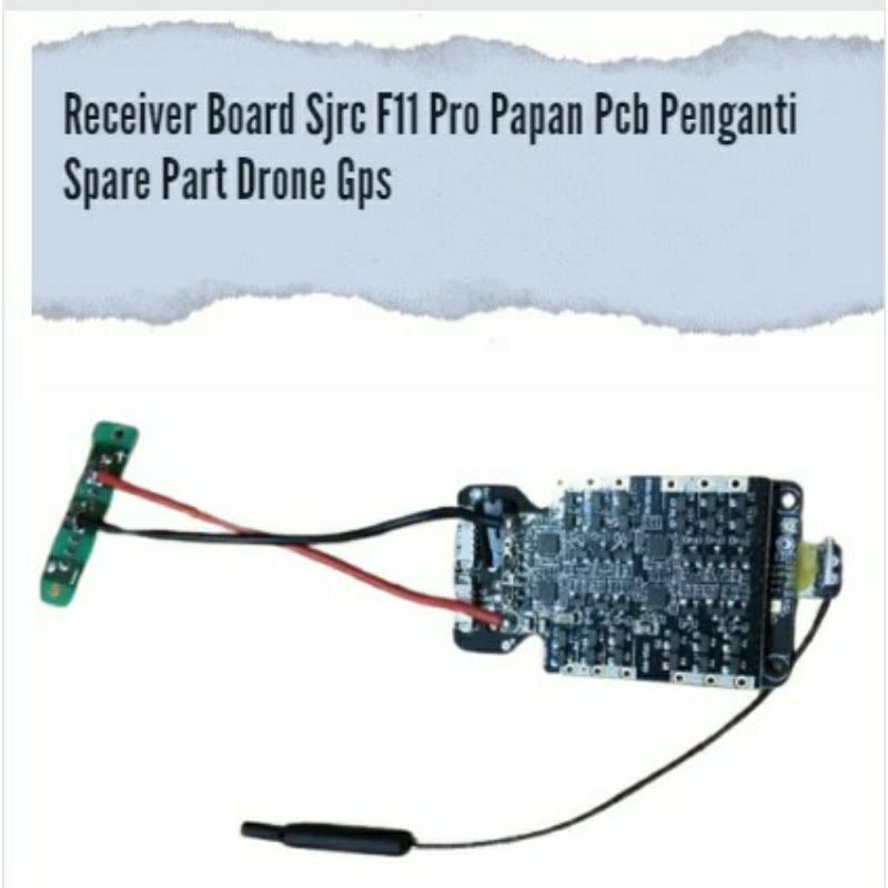 Receiver Board F11 Pro/ Papan PCB Sparepart Drone