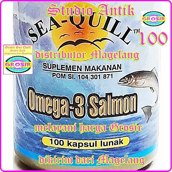 SEA QUILL OMEGA 3 SALMON 120 - SEA QUILL OMEGA 3 SALMON 30 - SEA QUILL OMEGA 3