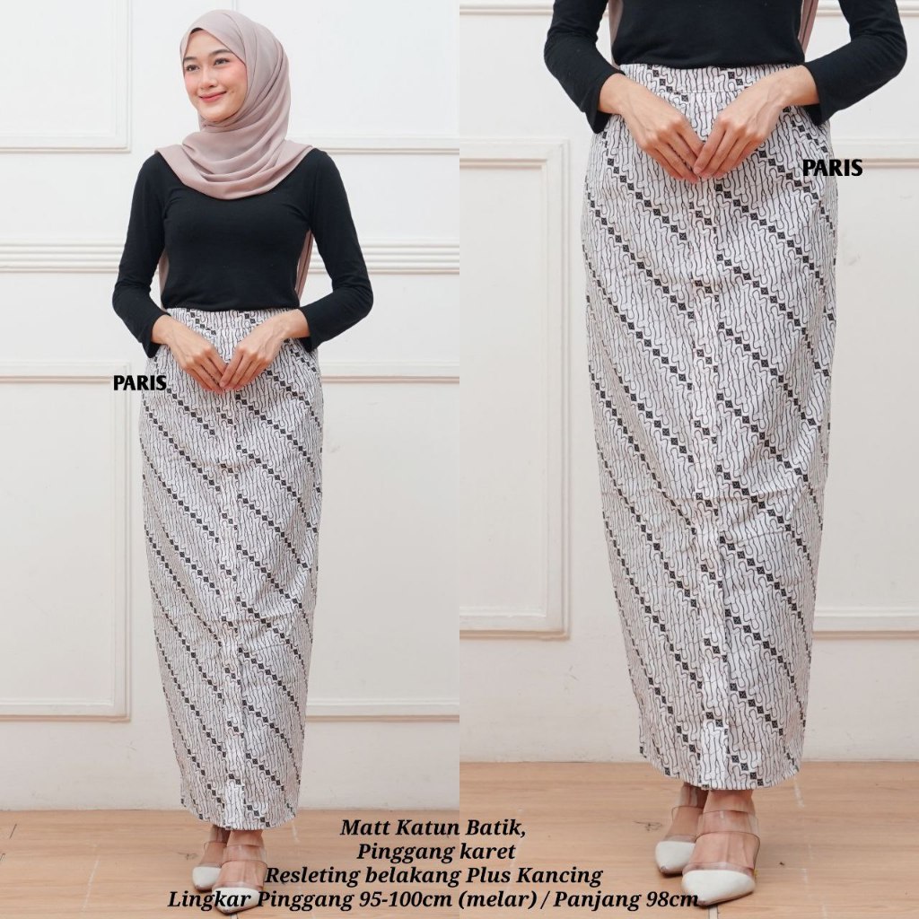 ROK BATIK WIRU ROK SPAN LIPIT ROK BAWAHAN KEBAYA MOTIF ELEGAN