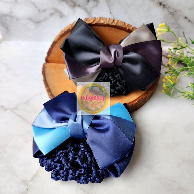 JEPIT HARNET HAIRNET PITA POLOS JEPITAN RAMBUT CEPOL SANGGUL PRAMUGARI AKSESORIS WANITA KOREA