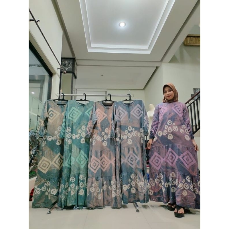 GAMIS TWILL SANTUNG GAMIS TWILL RAYON PREMIUM MALAMAN