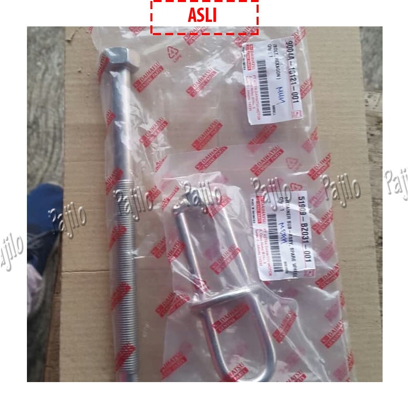 ORI Baut Gantungan Ban Serep Daihatsu Gran Max Minibus Grand Max GranMax GrandMax CADANGAN KANVAS KA