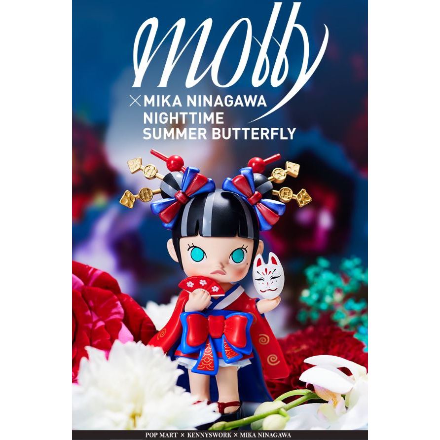 Pop Mart Molly x Mika Ninagawa Nighttime Summer Butterfly Limited Edition