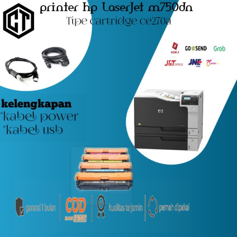 printer hp LaserJet m750 dn