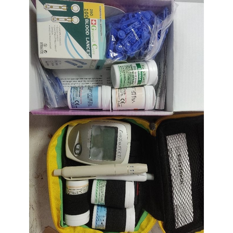 Alat Ukur Gula Darah - Kolesterol - Asam Urat (EASY TOUCH GCU)