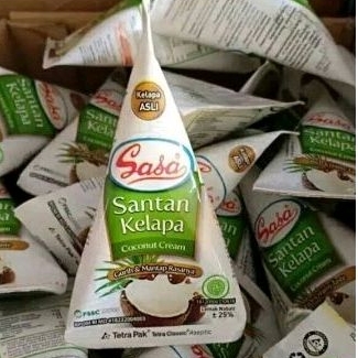 

Sasa Santan 65ml Gurih asin praktis tanpa ribet Sasa santan kelapa 65ml Tanpa Ribet Praktis Santan cair Sasa dibuat dari daging buah kelapa tua segar pilihan yang diproses secara higienis dengan teknologi modern untuk keluarga Indonesia