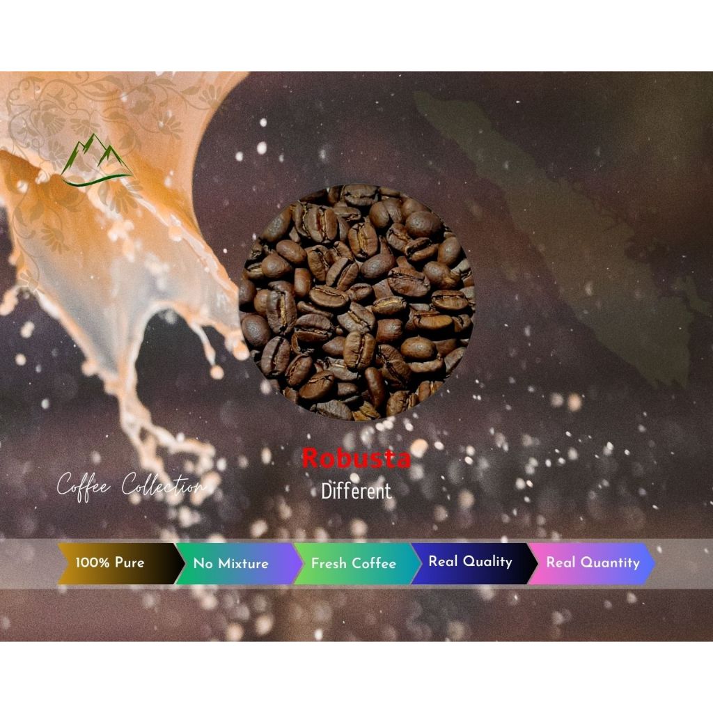 

Different Cofffee - Robusta - Roast Bean 500 Gram - 100 % Murni - Kerinci Regency - Jambi