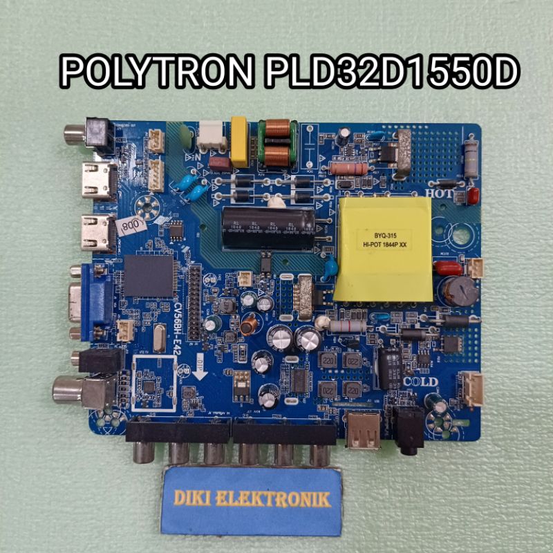 POLYTRON PLD32D1550D MAINBOARD TV MAINBOARD MOBO MOTHERBOARD MB ORIGINAL