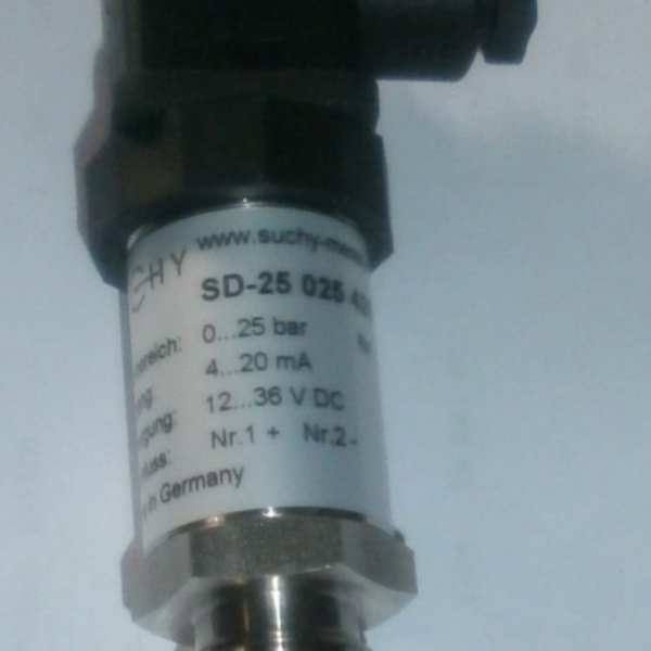 

Suchy Pressure Transmitter SD-25 025 420 0-25Bar 4-20mA Germany Limited