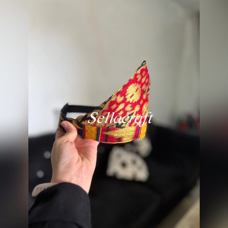topi tukkus peci kopiah tanjak batik tapis prada lampung