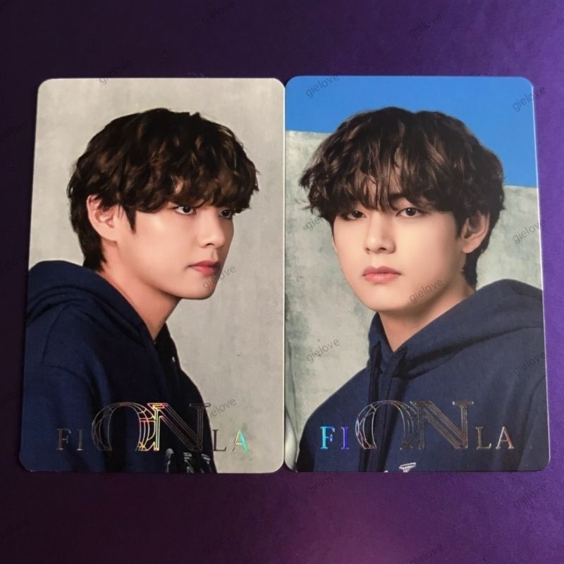BTS x Fila Now ON Taehyung Photocard
