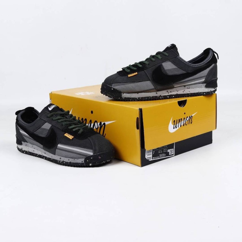 Nike Cortez X Union La Dark Grey Black