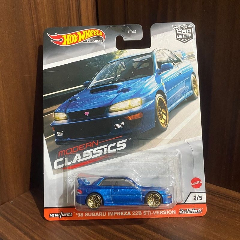 hotwheels subaru impreza 22b sti version