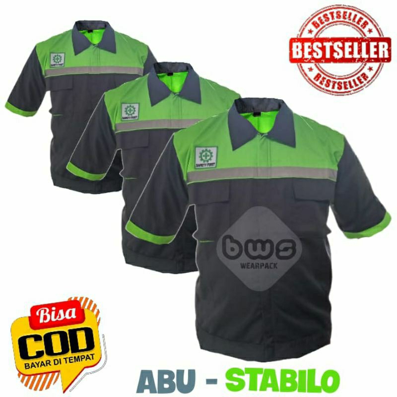 wearpack pendek/tambahan bordir suka suka/wearpack atasan lengan pendek