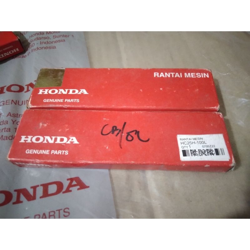 Rantai Keteng Kamprat Cb 100 Mata Original