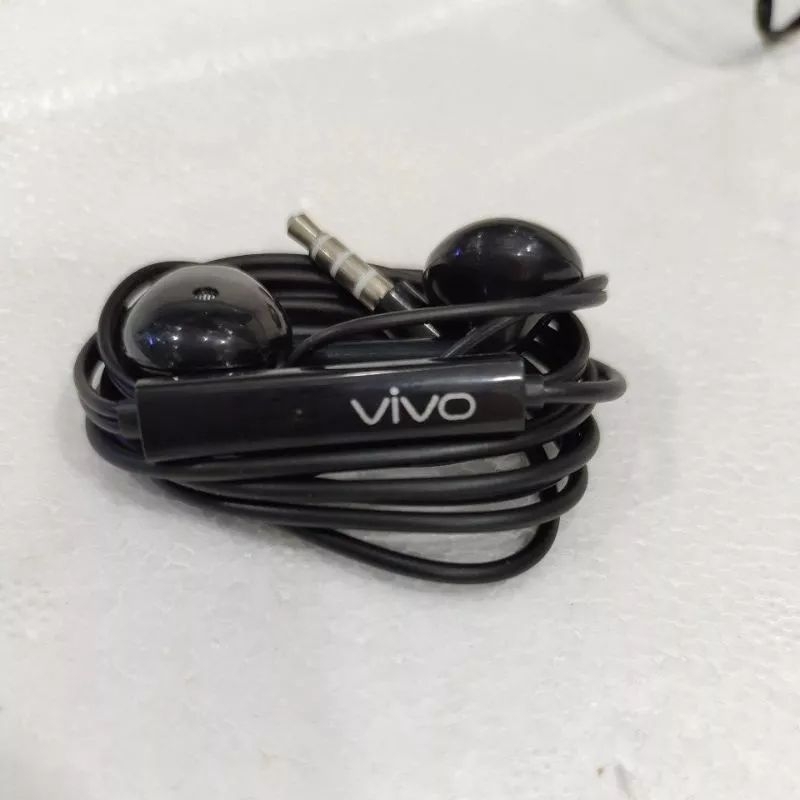 Hf Headset Copotan HEADSFREE VIVO WARNA HITAM Suara di jamin Bass
