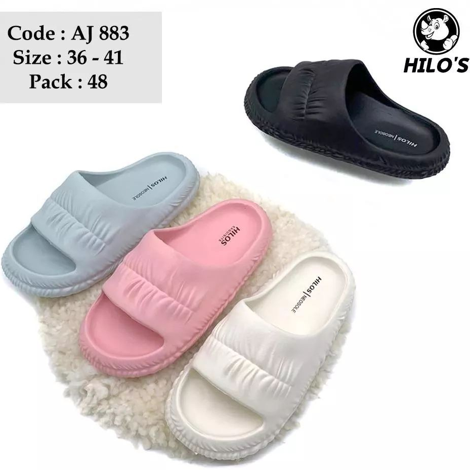 sandal selop wanita bantal pillow tebal empuk terbaru