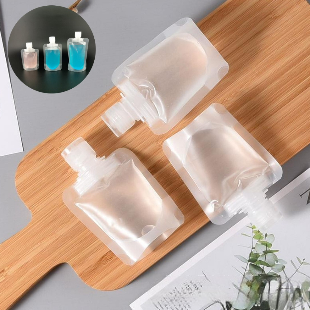 WADAH SHOWER GEL SHAMPOO PORTABLE BOTOL REFILL TEMPAT SABUN CAIR TRAVEL PLASTIK REFILL SHAMPOO SABUN