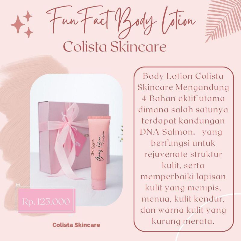 BODY LOTION WHITENING COLISTA SKINCARE