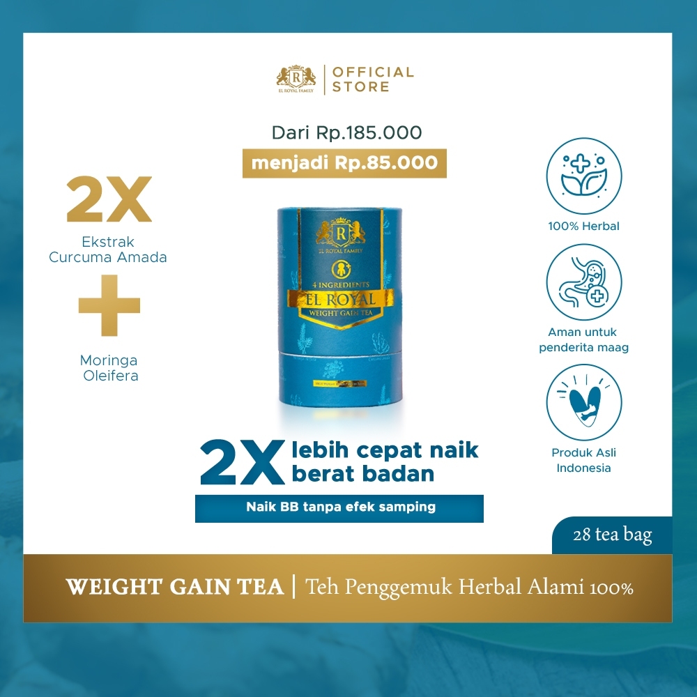 

El Royal Weight Gain Tea - Teh Penggemuk
