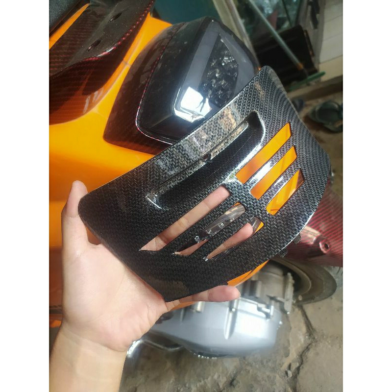 cover busi vespa matic sprint iget Primavera tutup busi vespa matic carbon