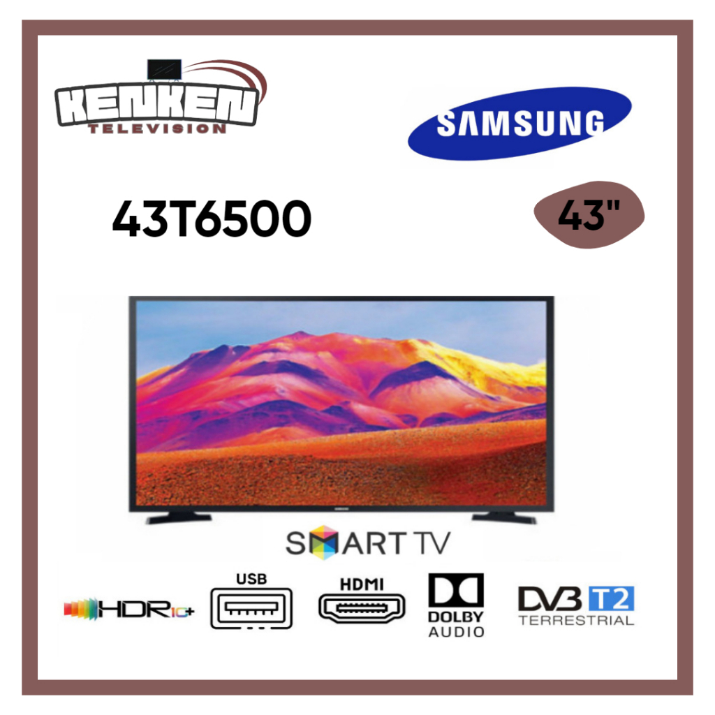 TV LED Samsung 43T6500 LED Samsung 43 Inch Smart TV